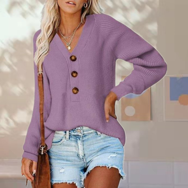 Krohn-e | Lässiger Strickpullover Für Bequemen Look