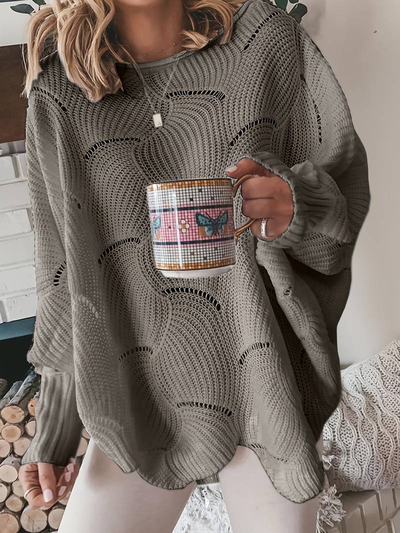 Mavis: Entspannter Rundhals-Pullover