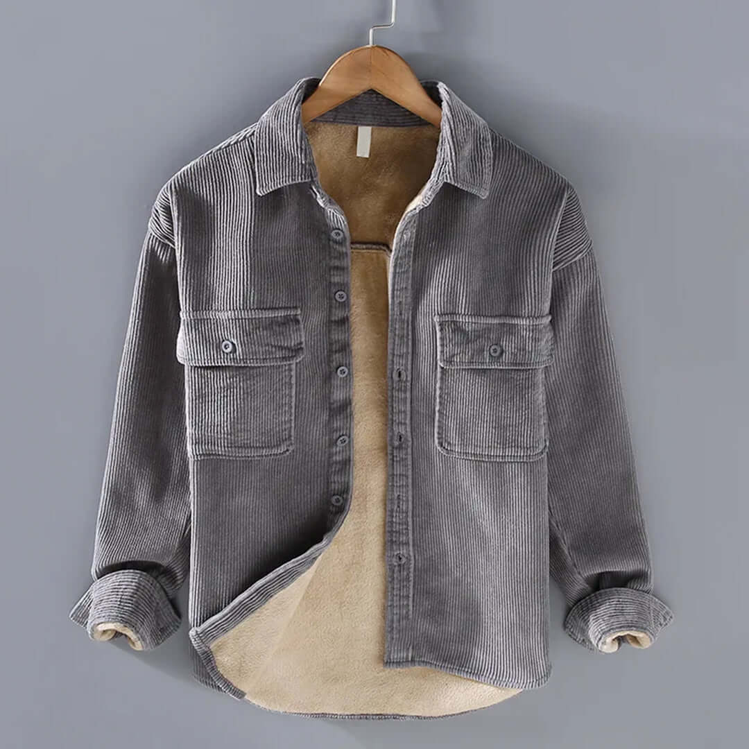 Krohn-e | Herren Cordura-Lammfelljacke
