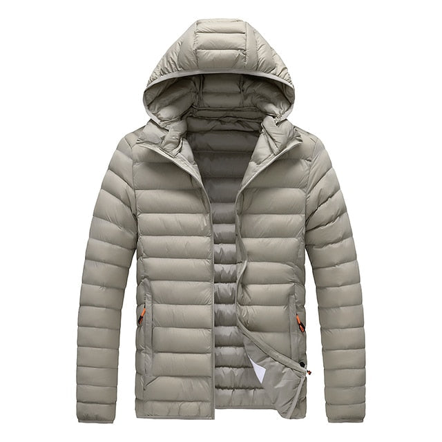 Krohn-e | Herren Winterjacke leicht gepolstert