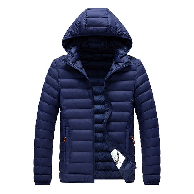 Krohn-e | Herren Winterjacke leicht gepolstert