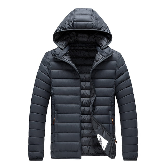 Krohn-e | Herren Winterjacke leicht gepolstert