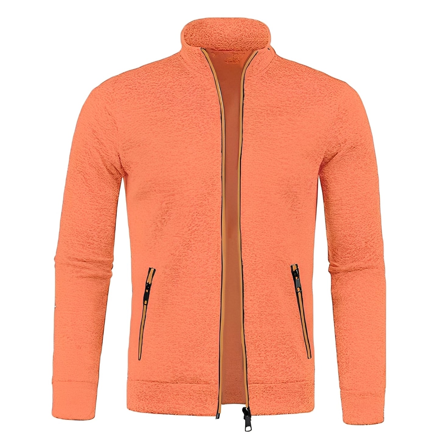 Krohn-e | Stylische Jacke mit Reißverschlusstaschen für Herren
