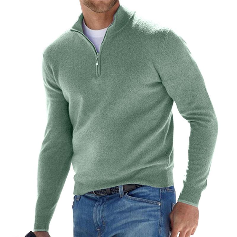 Warmes Sweatshirt mit Reißverschluss von Fudus