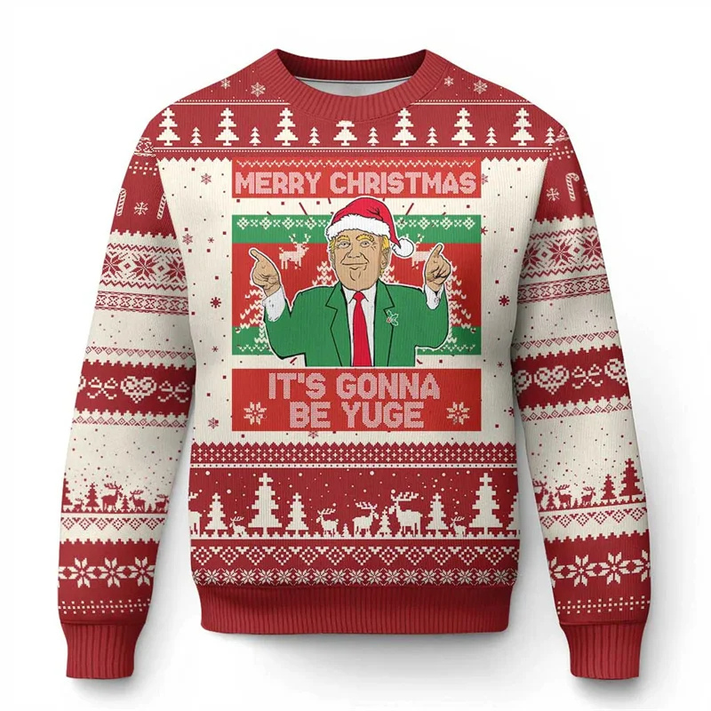 Weihnachtlicher Partypullover von Fudus für Feiertage und Partys