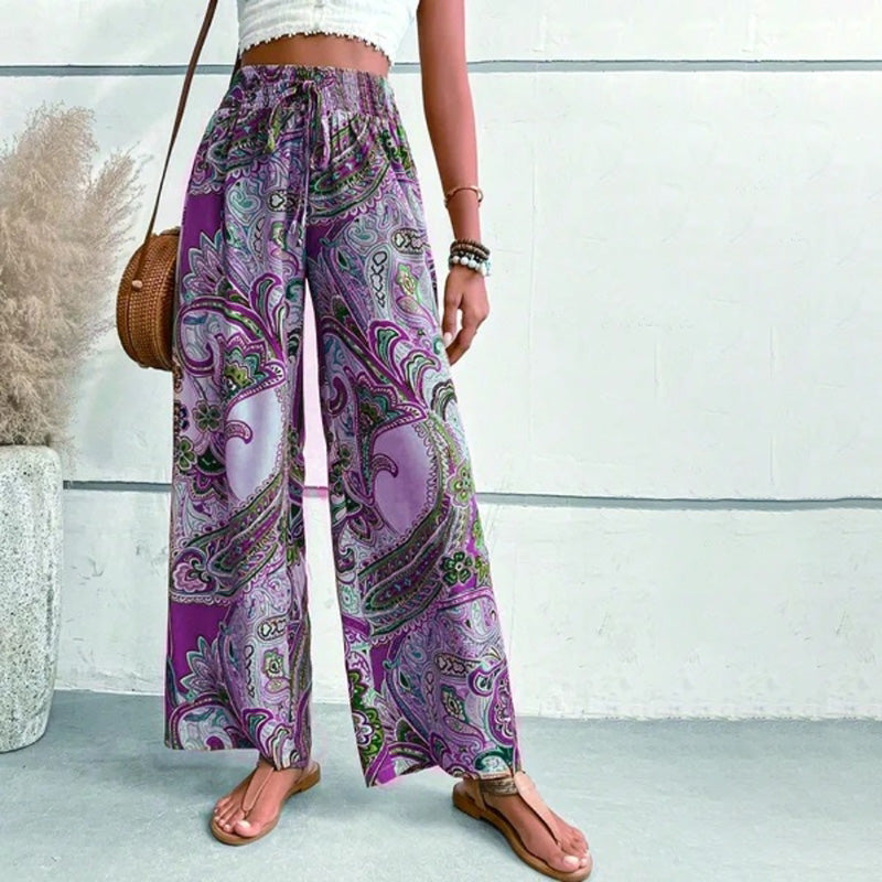Damen-Sommerhose von Solange mit weitem Bein für den Strand