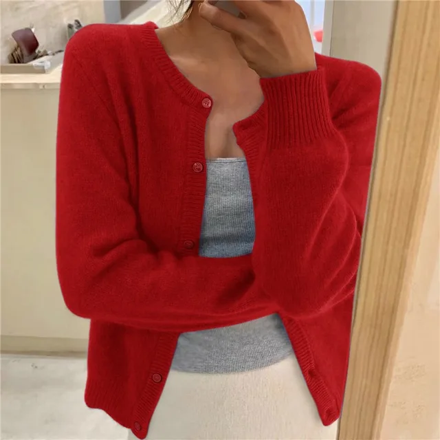 Krohn-e | Weicher Strickcardigan
