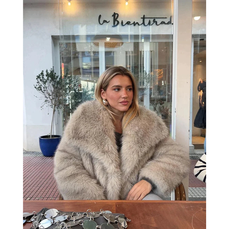 Krohn-e | Lizette Wintermantel Für Damen Warm