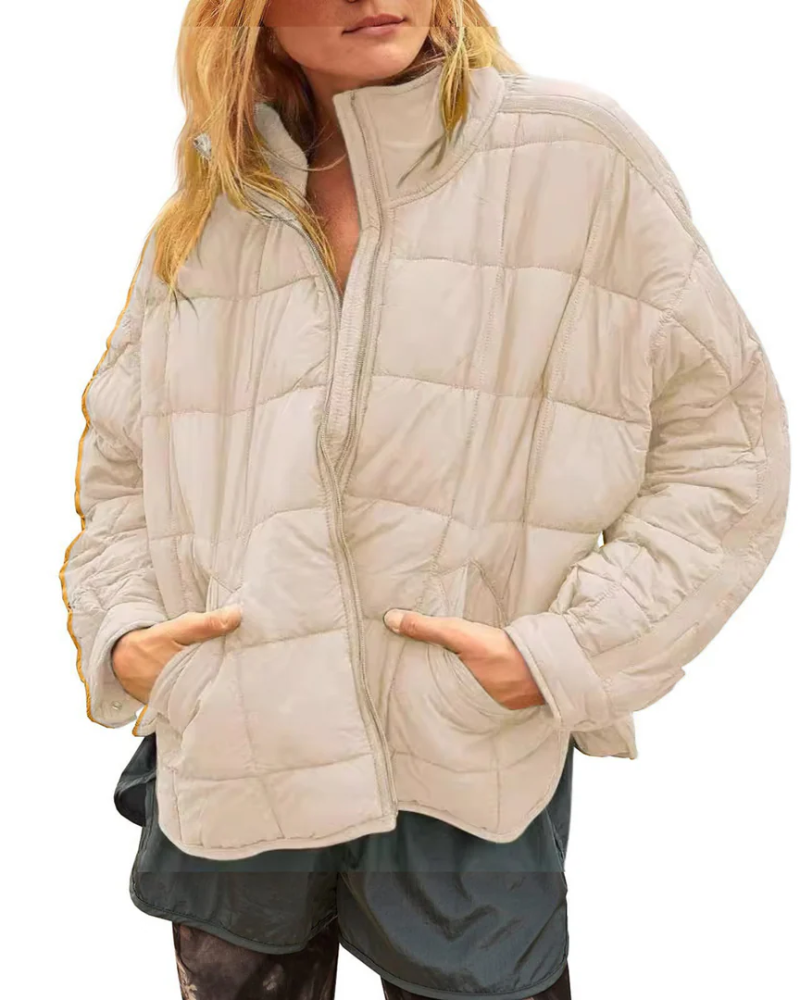 Krohn-e | Leichtgewicht Kompakt Reißverschluss Pufferjacke