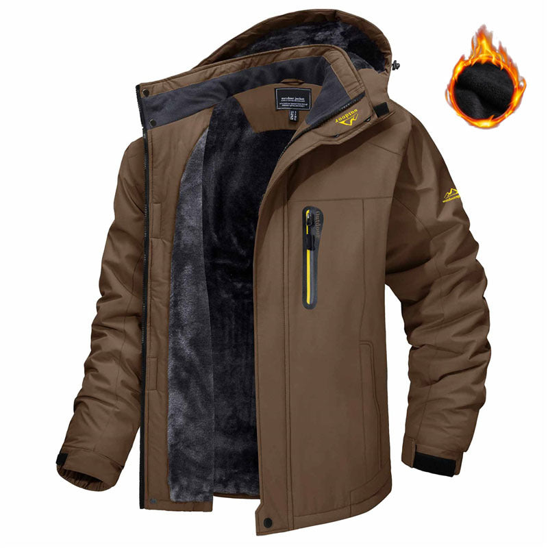 Krohn-e | Stilvolle, Warme Winterjacke für Männer