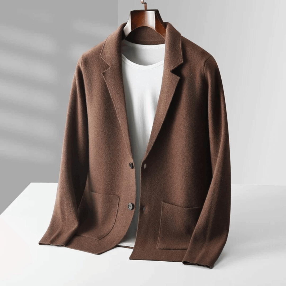 Krohn-e | Woll Damenmantel Mit Tasche