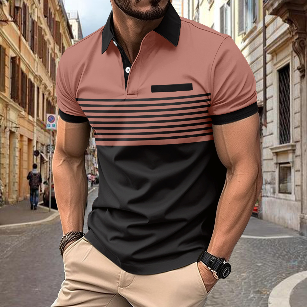 Modernes Herren-Poloshirt für alle Gelegenheiten