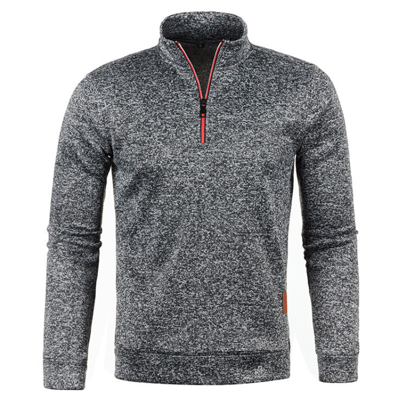 Krohn-e | Essentiel Halv-zip Pullover Müheloser Komfort und Eleganz