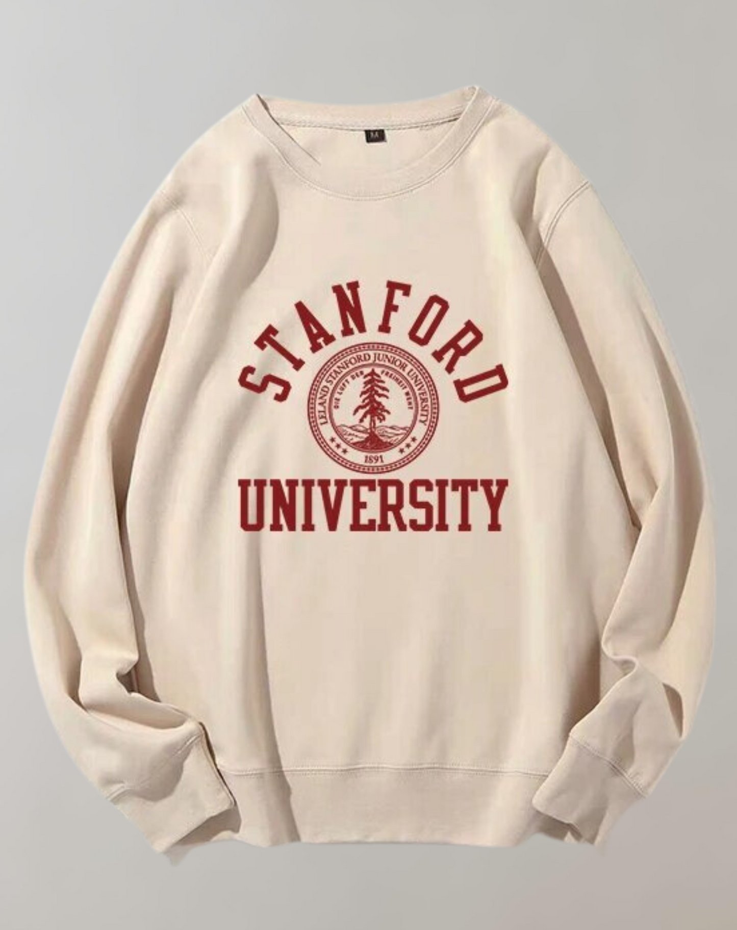 Fudus Kapuzenpullover mit Rundhalsausschnitt