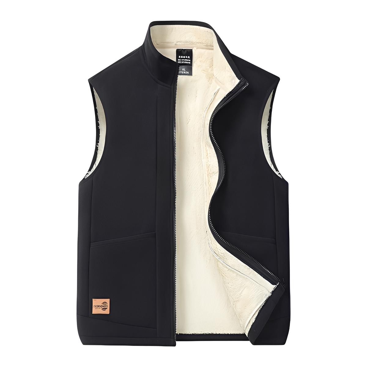 Krohn-e | Modern, Warm Gefütterte Weste für Herren