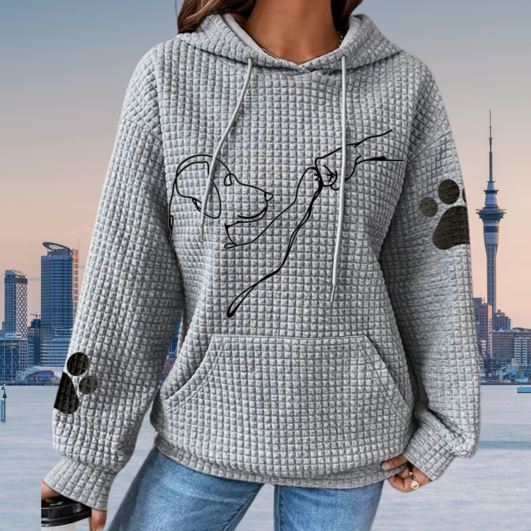 Damen Kapuzenpullover von Fudus – bequem geschnitten