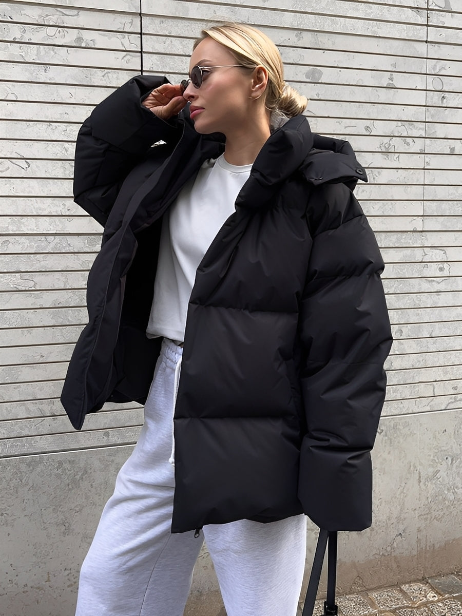 Krohn-e | Warme, gepolsterte, lässige Jacke für Frauen