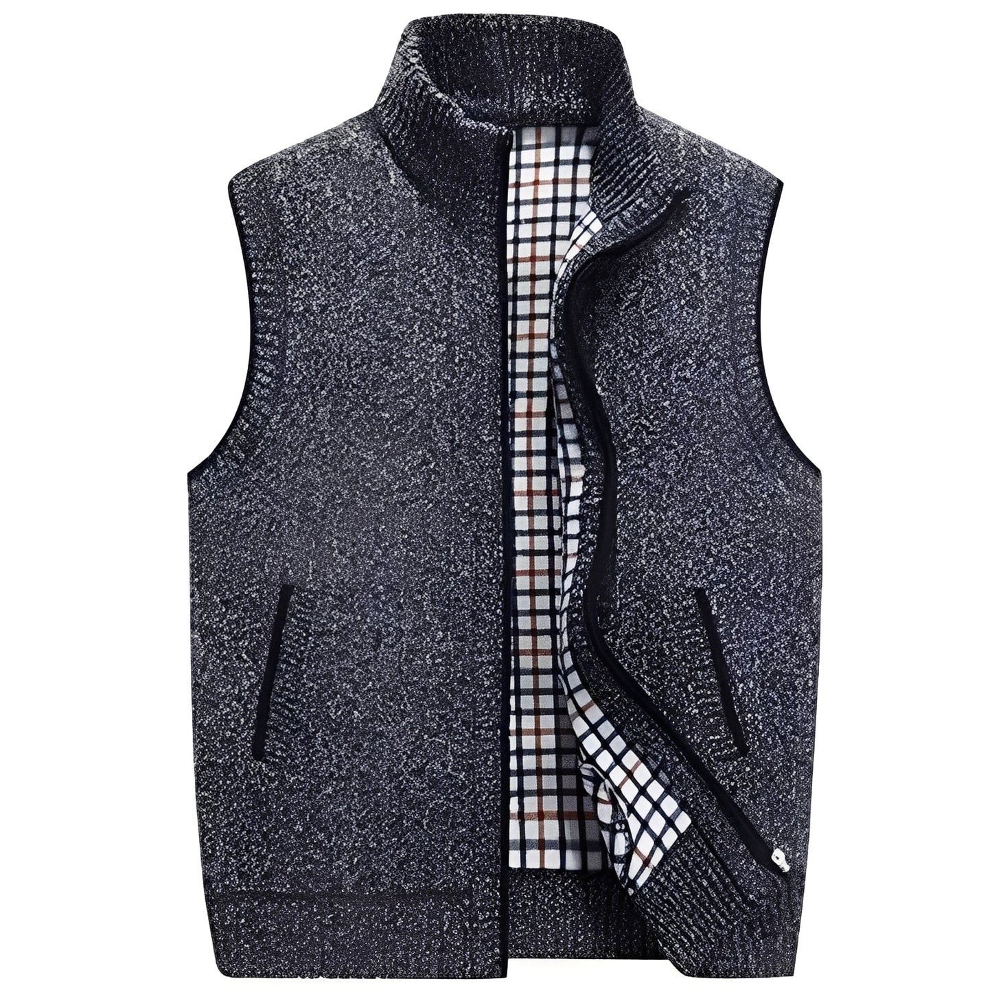 Krohn-e | Klassischer Cardigan mit Futter für Männer
