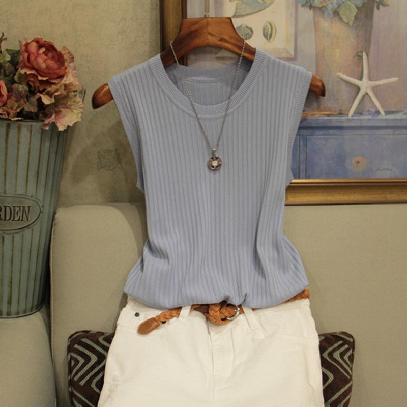 Damen Basic Shirt Fiona aus Strick