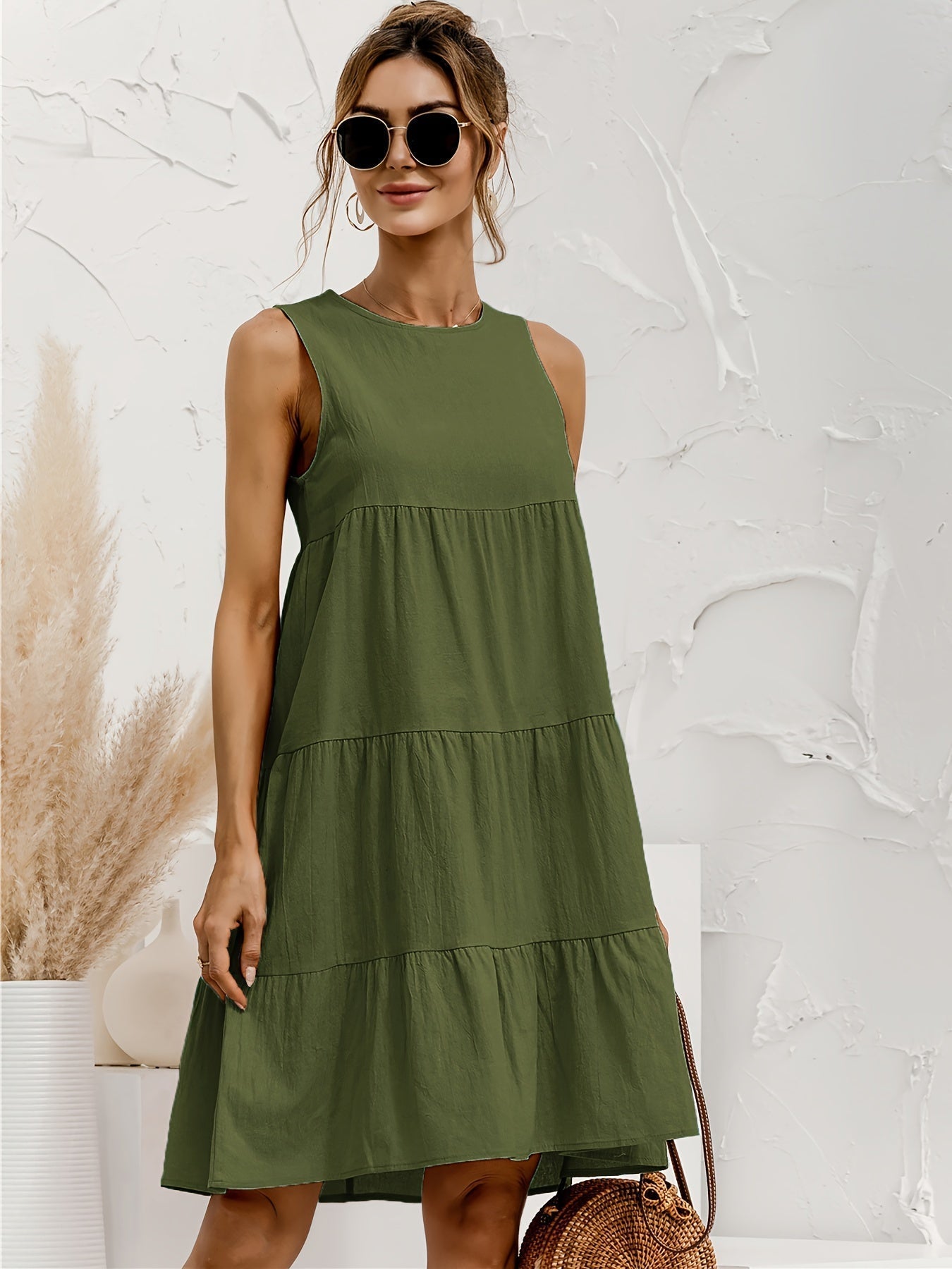 Ärmelloses Stufenkleid Nora von Fudus