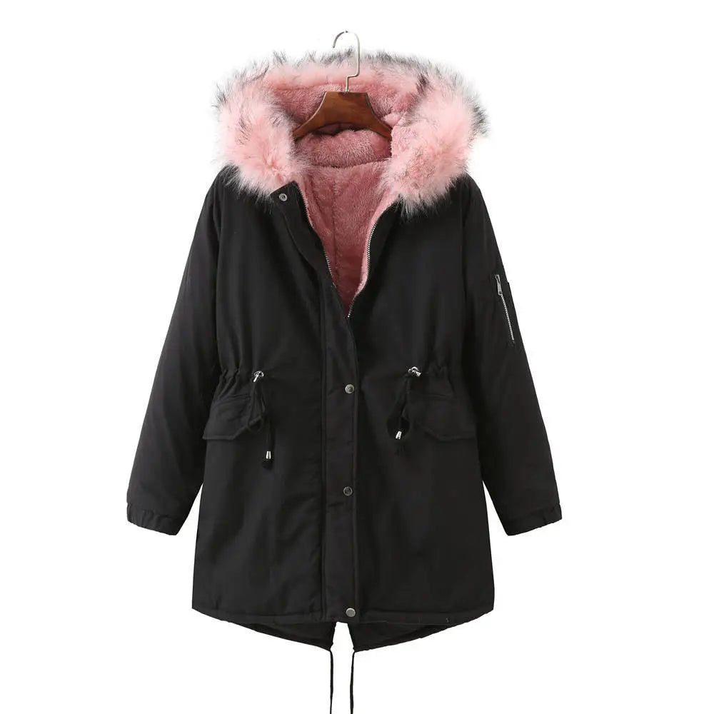 Krohn-e | Verdickte Winterjacke mit Fleecefutter