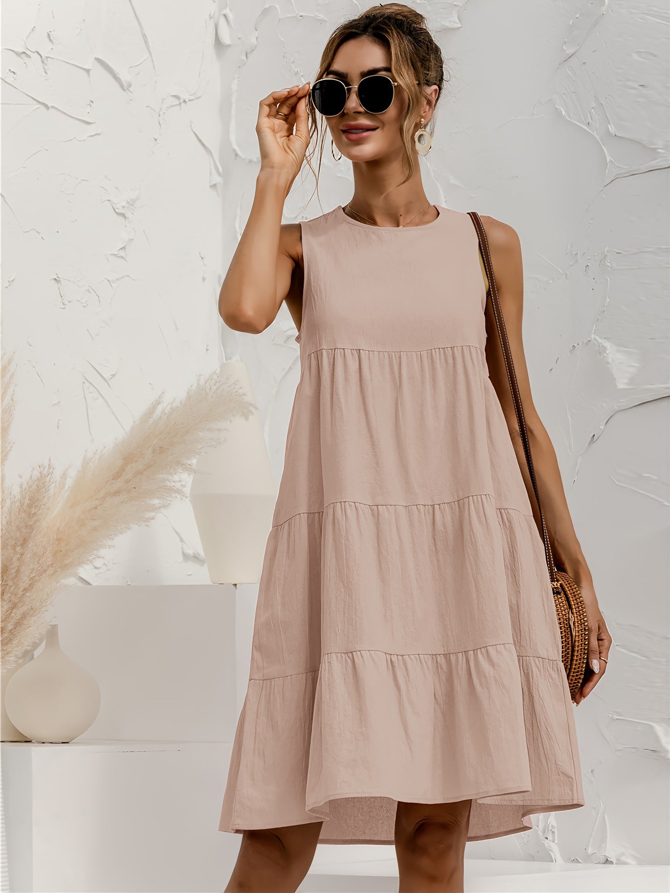 Ärmelloses Stufenkleid Nora von Fudus