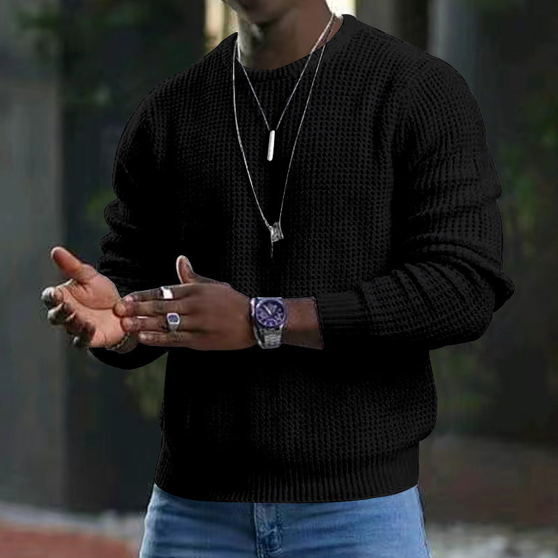 Herren Langarm-Pullover Darius: Bequemer Schnitt
