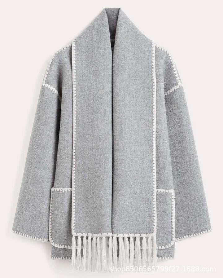 Krohn-e | Jacke mit Schal
