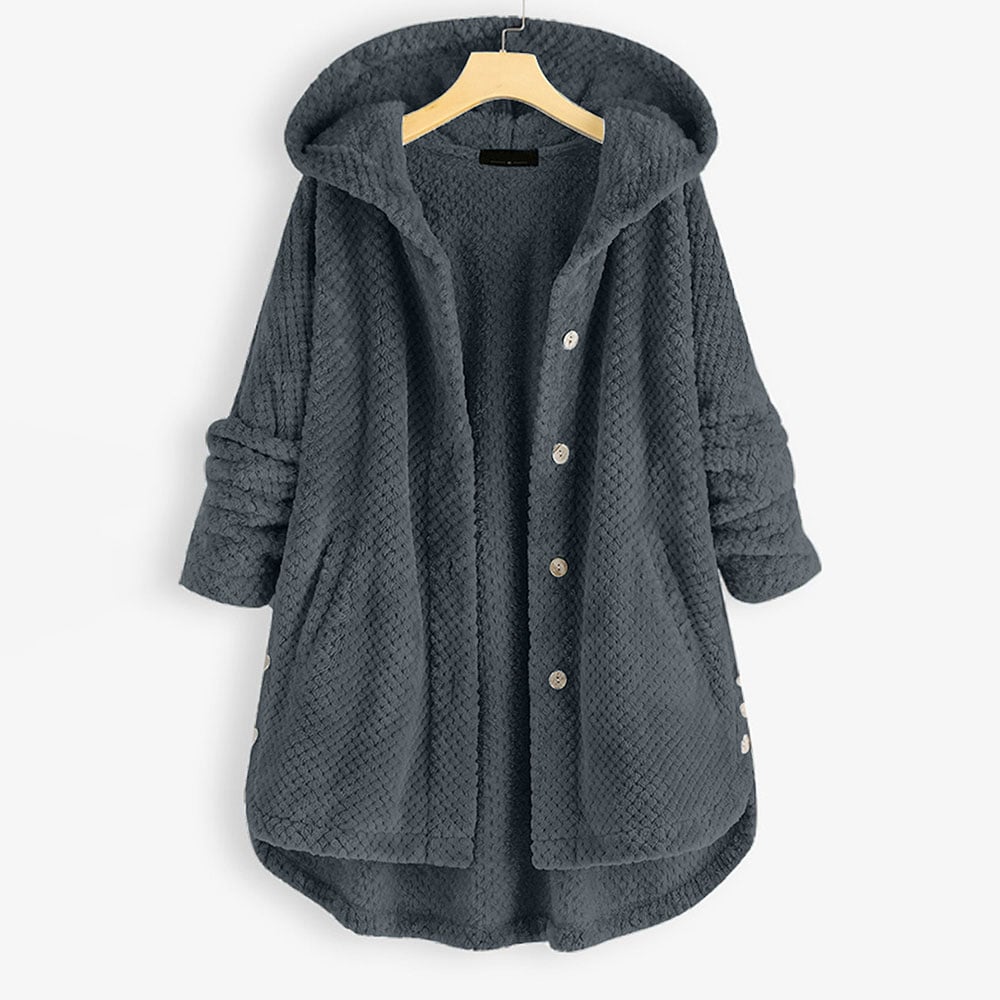 Krohn-e | Wendbare Fleecejacke Polyester Komfortabel und Warm