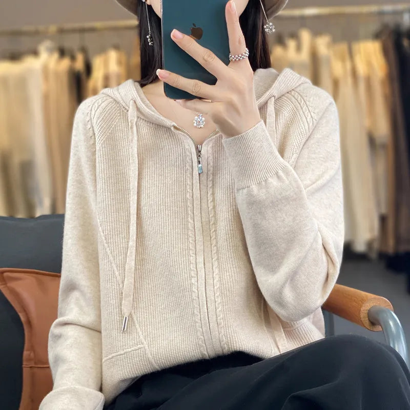 Krohn-e | Elegante Warme Damen Cardigan
