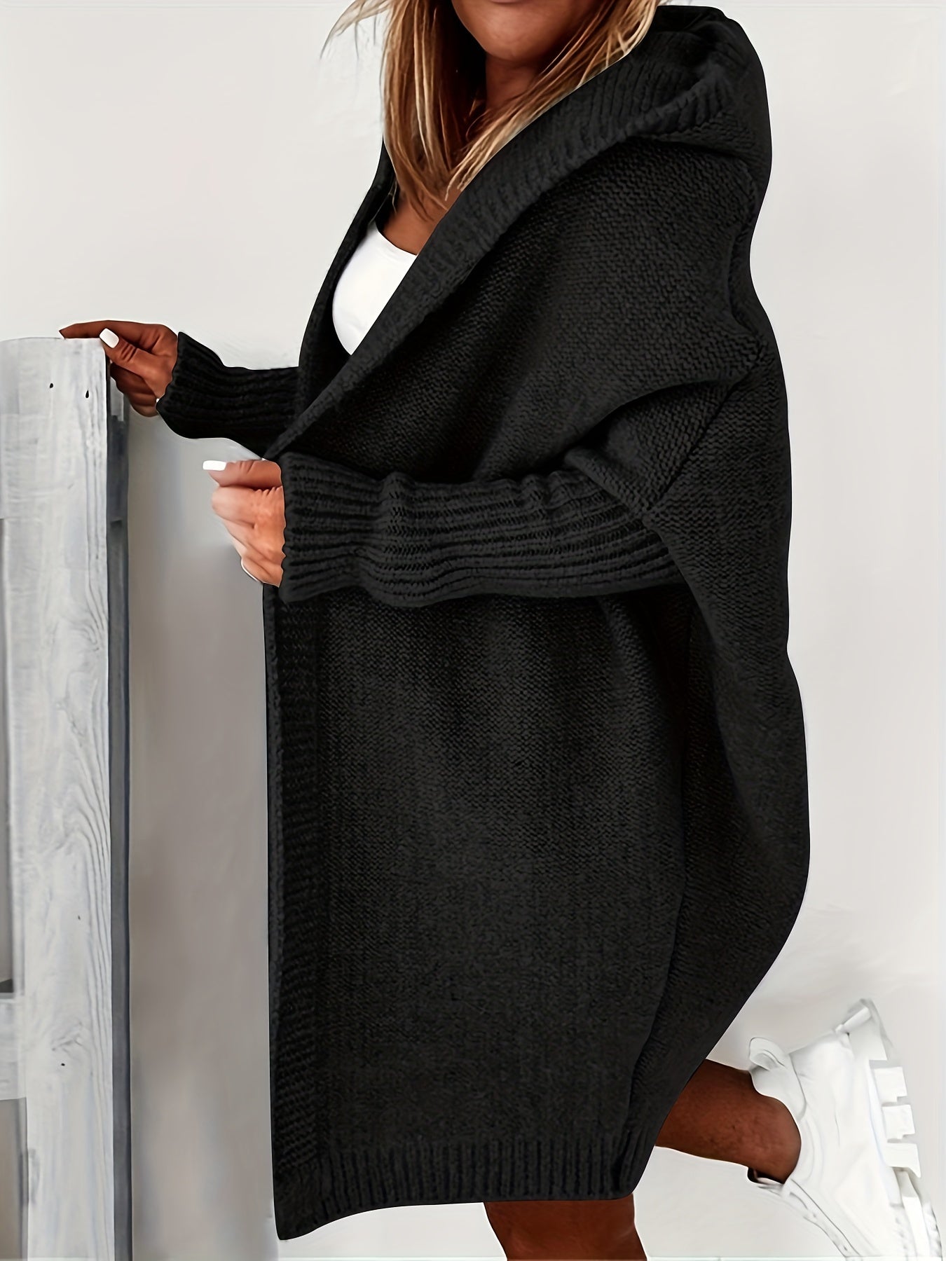 Krohn-e | Gemütliche Kapuzen-Strickjacke
