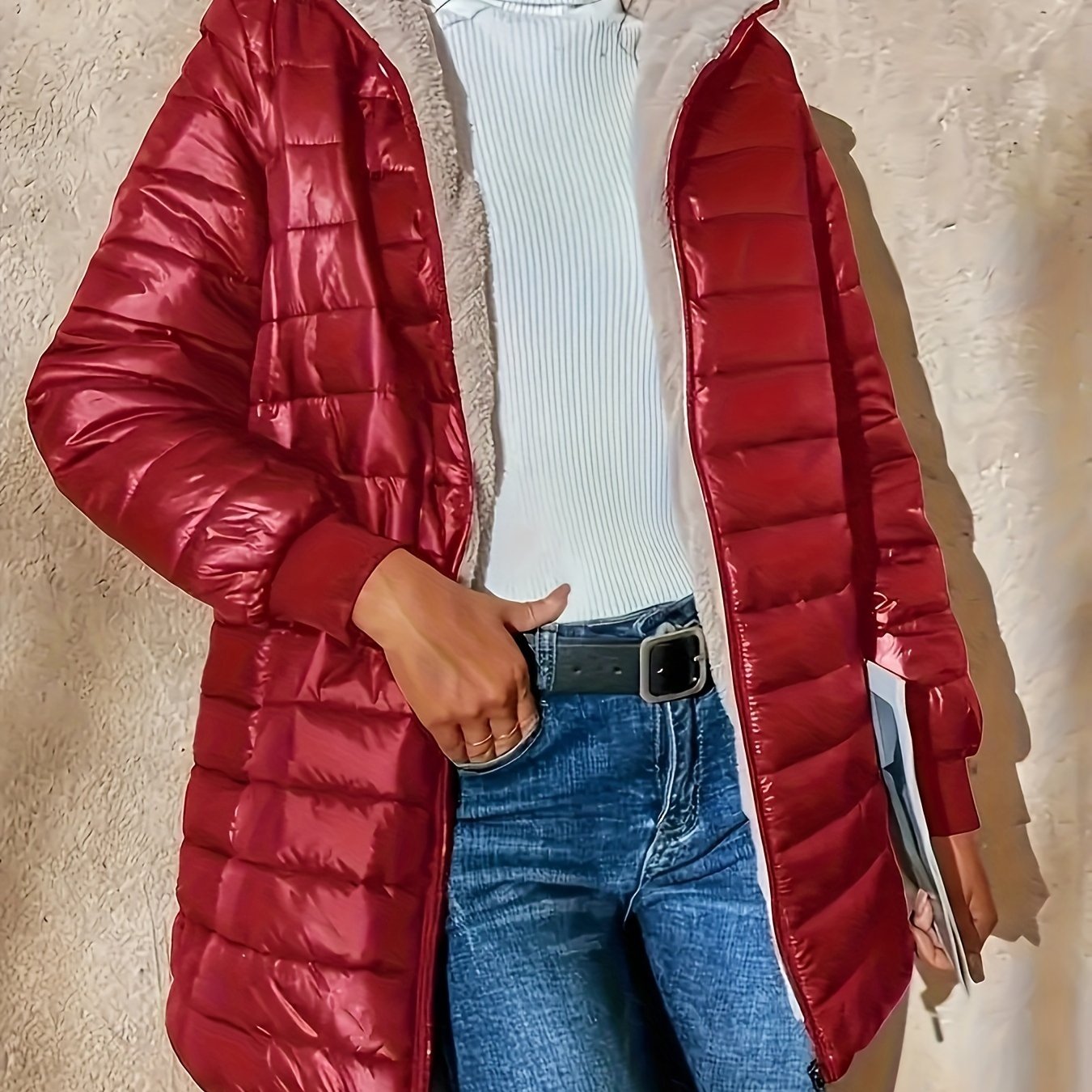 Krohn-e | Fleecegefütterte Zip-Jacke