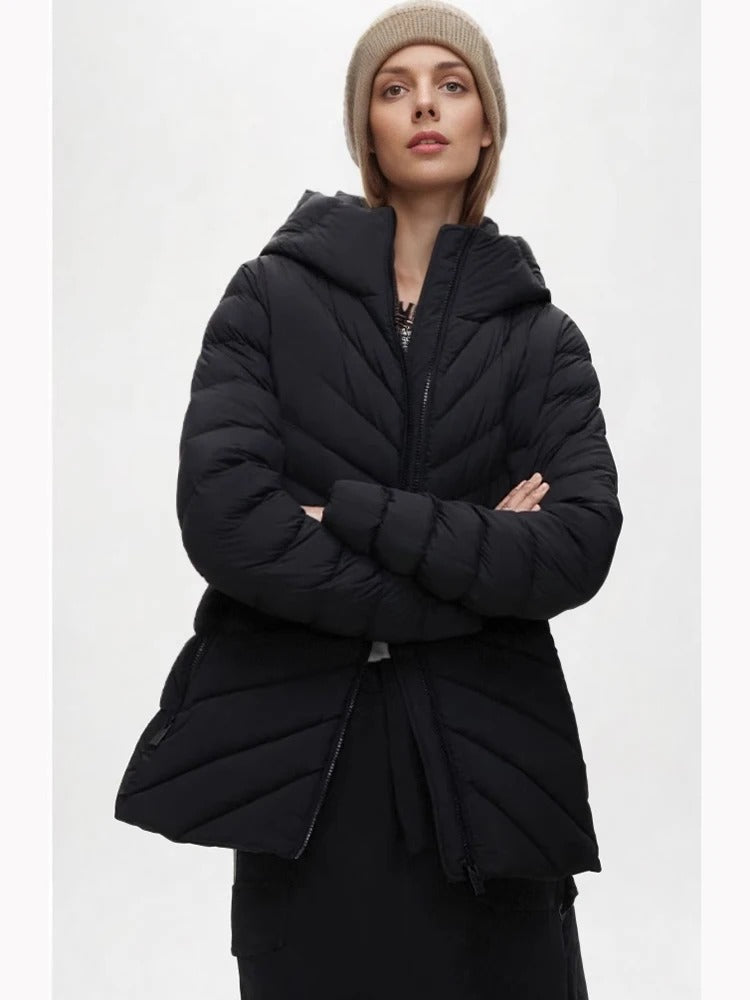 Krohn-e | Leichte gesteppte Jacke mit Kapuze