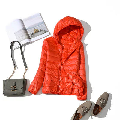 Krohn-e | Warme Herbstjacke mit Kapuze