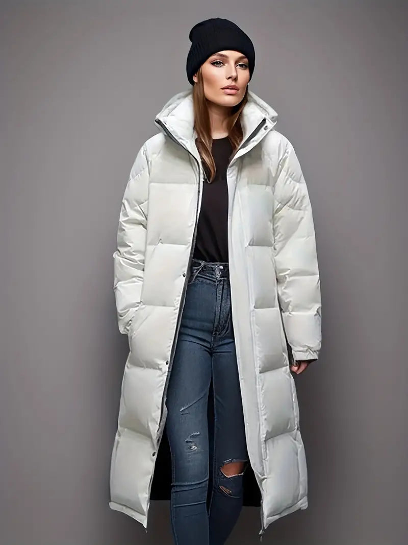 Krohn-e | Langer Warmer Wintermantel