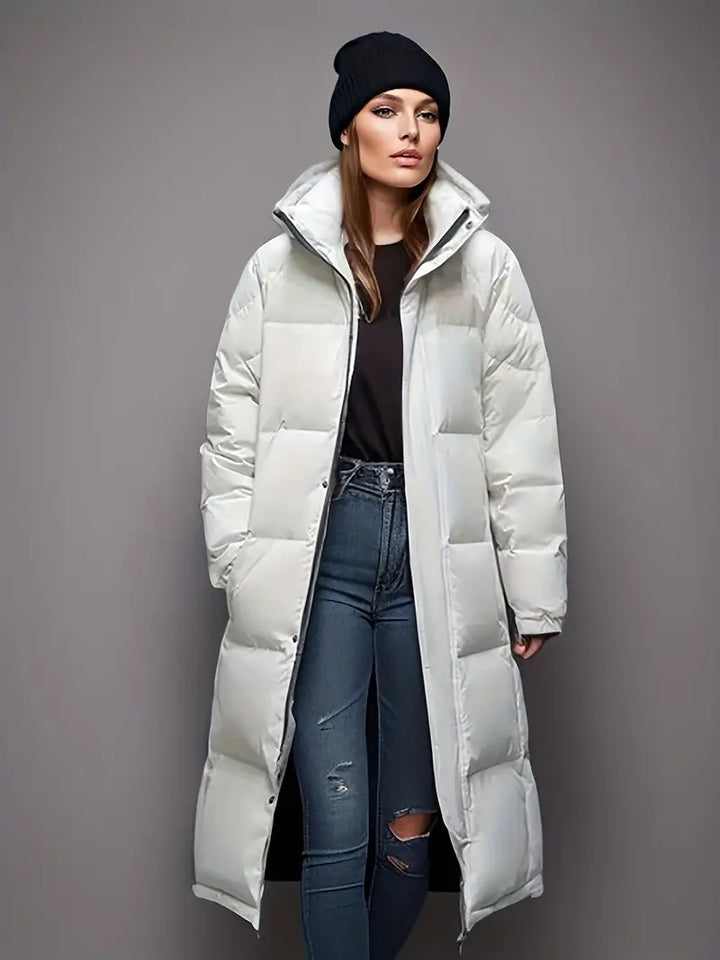 Krohn-e | Pufferjacke mit Kapuze für Damen - Winter