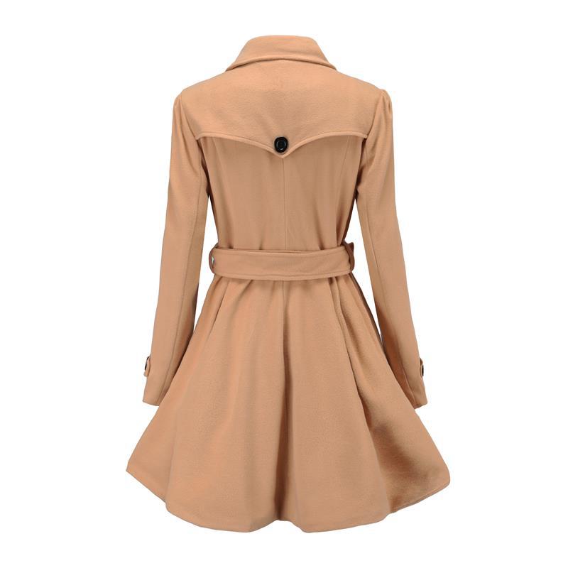 Damen Trenchcoat mit eleganter taillierter Passform Krohn-e