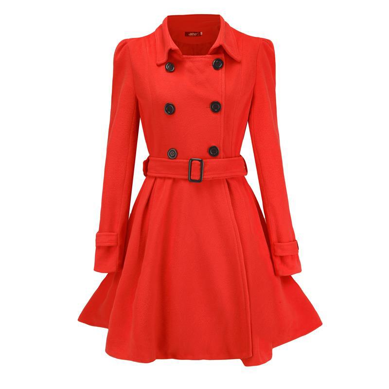 Damen Trenchcoat mit eleganter taillierter Passform Krohn-e