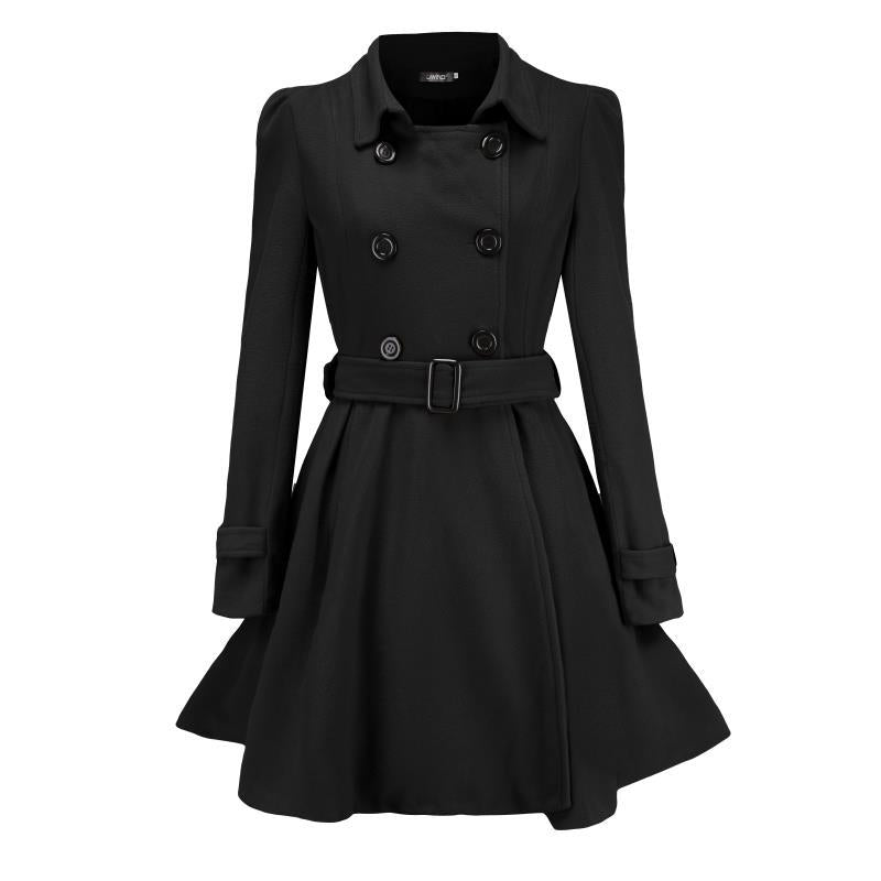 Damen Trenchcoat mit eleganter taillierter Passform Krohn-e