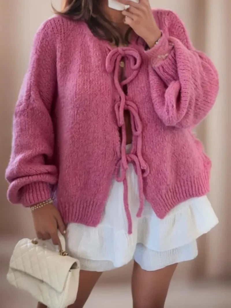 Krohn-e | Gemütlicher, weicher Strickcardigan für täglichen Komfort und Stil