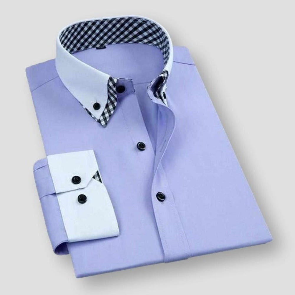 Stilvolles Violeina Langarmhemd North Royal für den modebewussten Mann