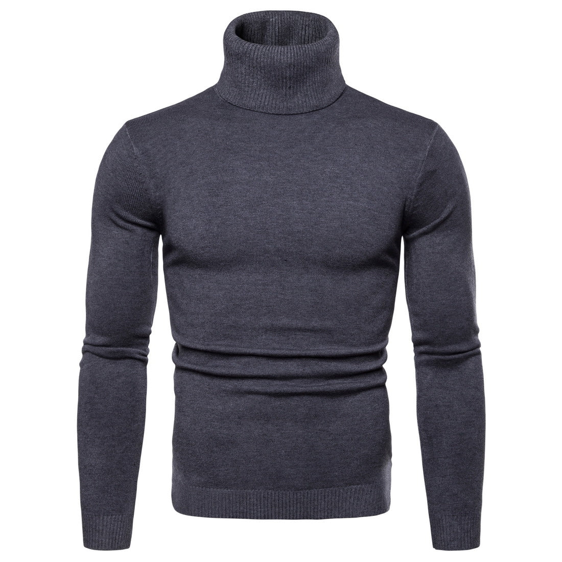 Herren Rollkragenpullover aus weichem Strick Krohn-e
