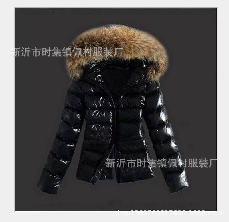 Damen Steppjacke mit abnehmbarem Kunstfellkragen und modernem Schnitt Krohn-e
