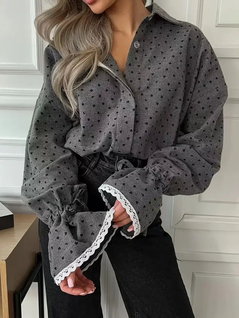 Krohn-e | Herzdruck Bluse