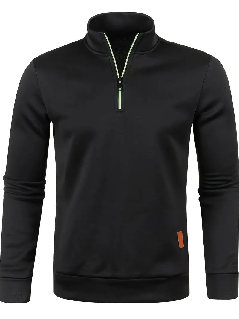 Nicolas™ Langarm-Fleece-Pullover