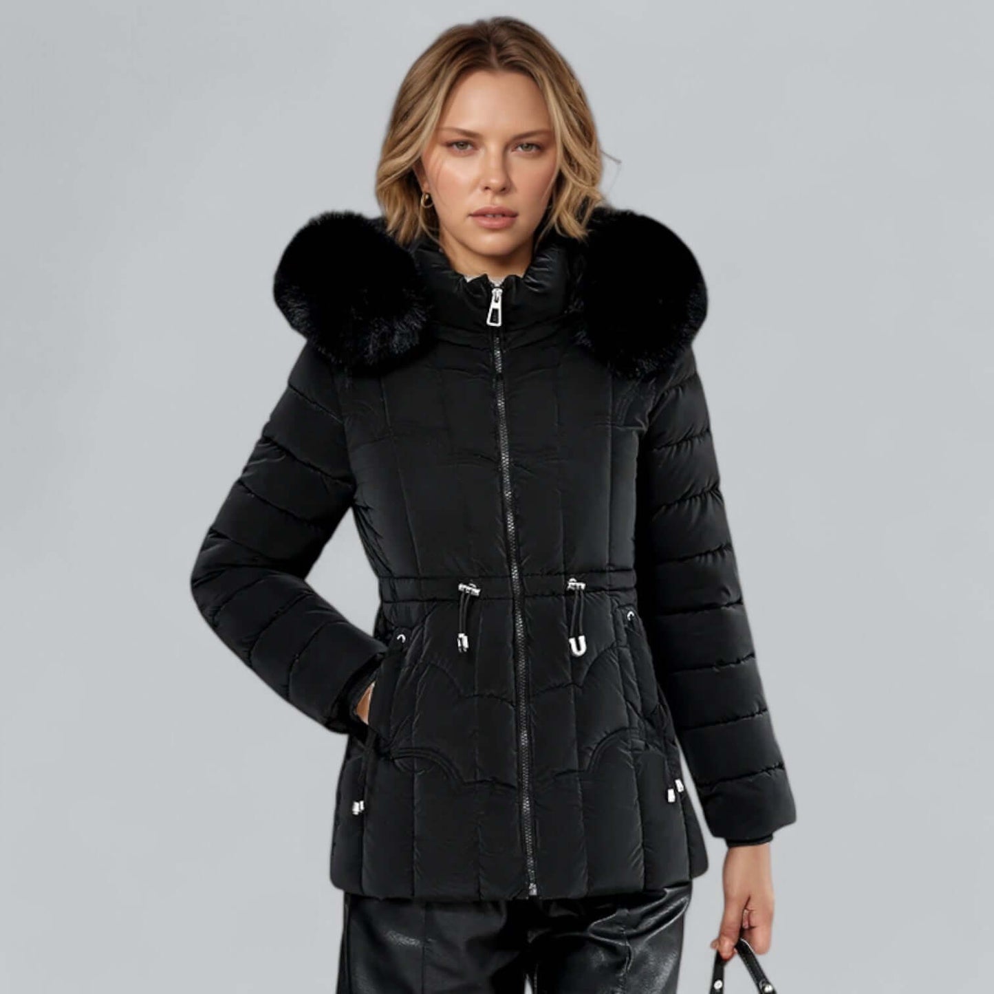 Krohn-e | Damen gepolsterter Parka Mantel