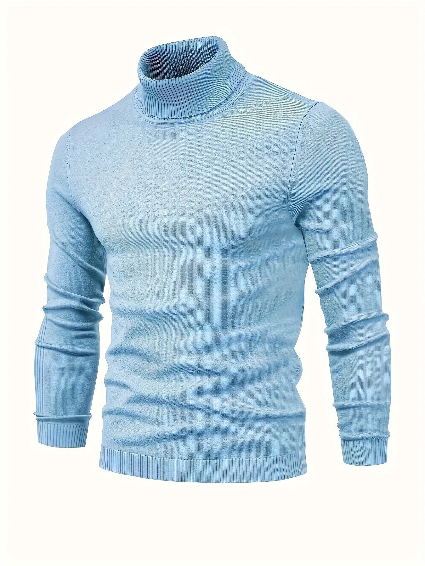 Krohn-e | Klassischer Rollkragenpullover Weich und Stilvoll Wollmischung