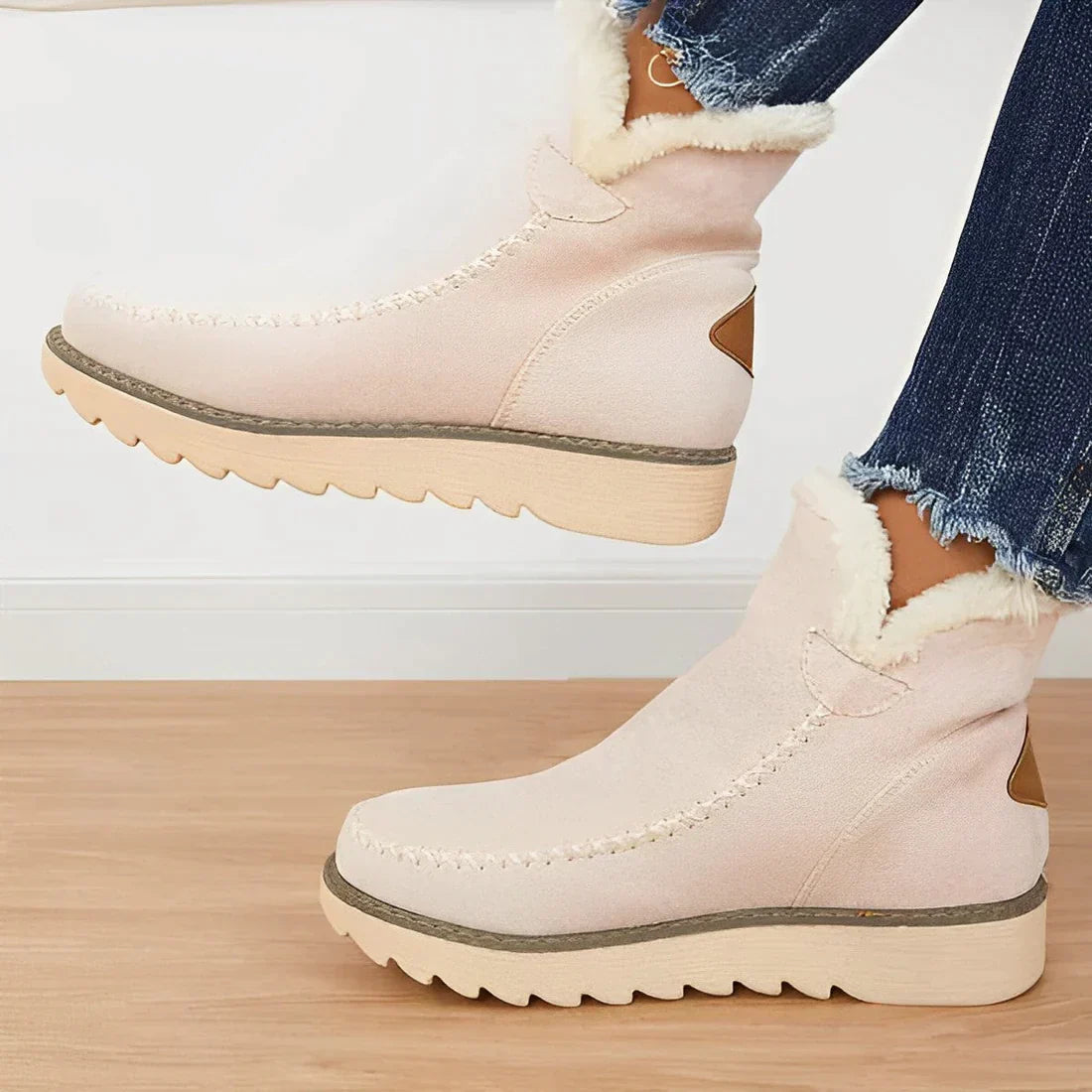 Krohn-e | Lässige Dicksohlige Kurzärmlige Stiefel