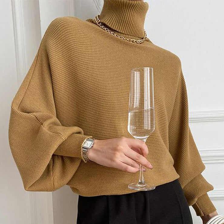 Krohn-e | Khaki Rollkragenpullover