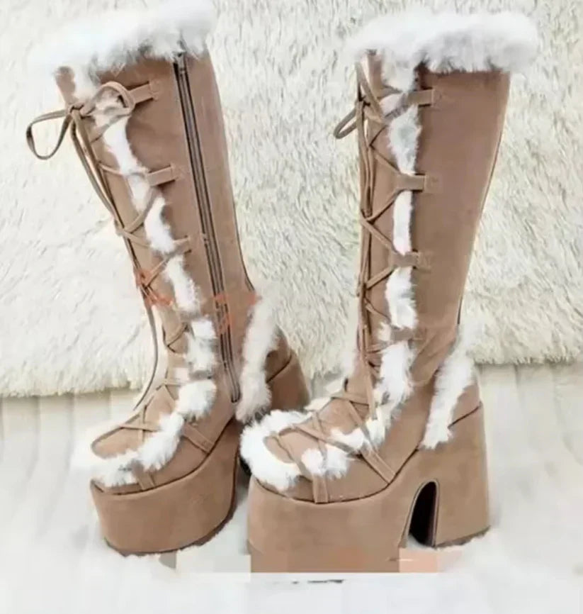 Krohn-e | Dicksohlige Fellstiefel
